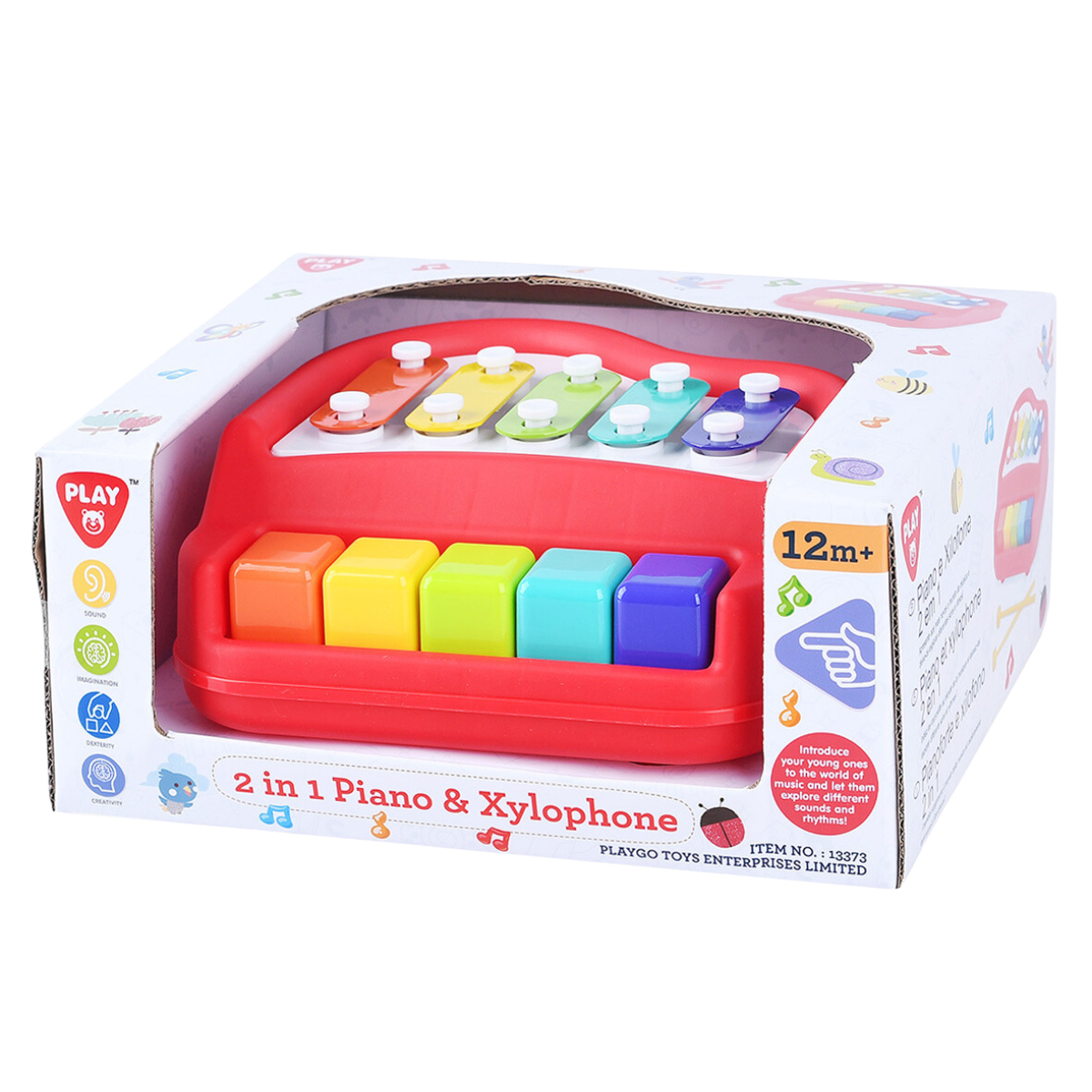 Playgo | 2 in 1 piano & xylophone