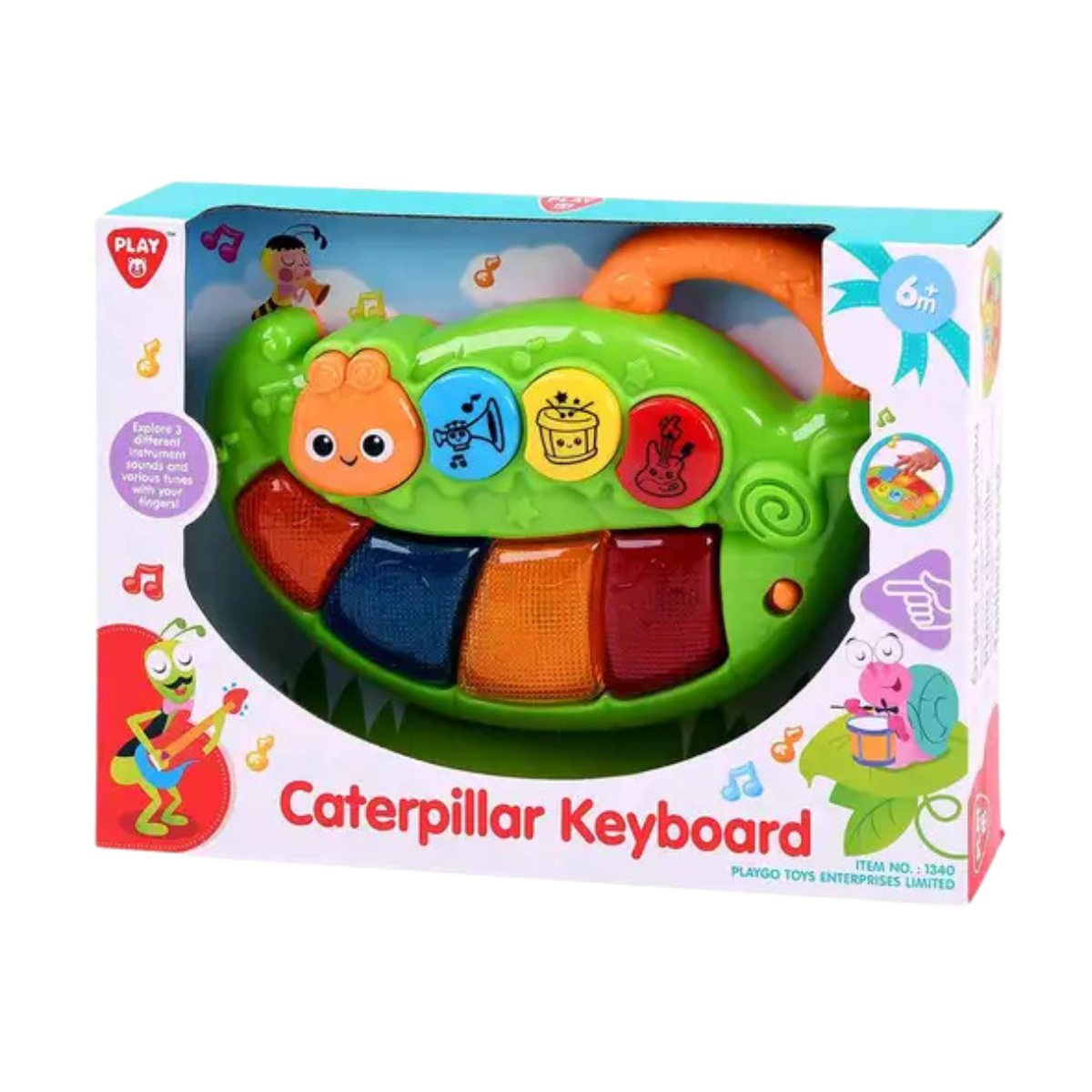 Caterpillar Keyboard