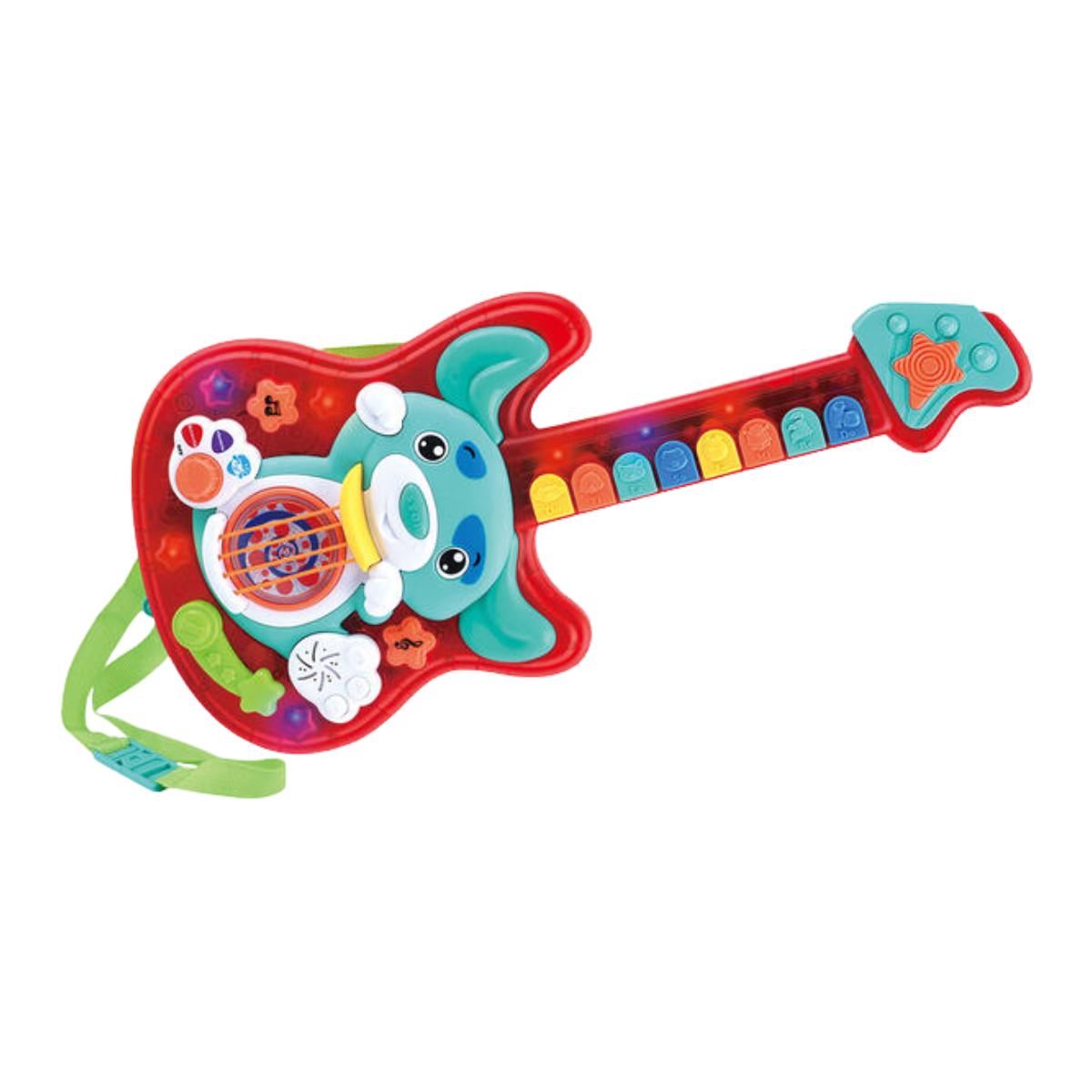 Playgo | Mi Primera Guitarra Con Efectos De Luz, Sonidos