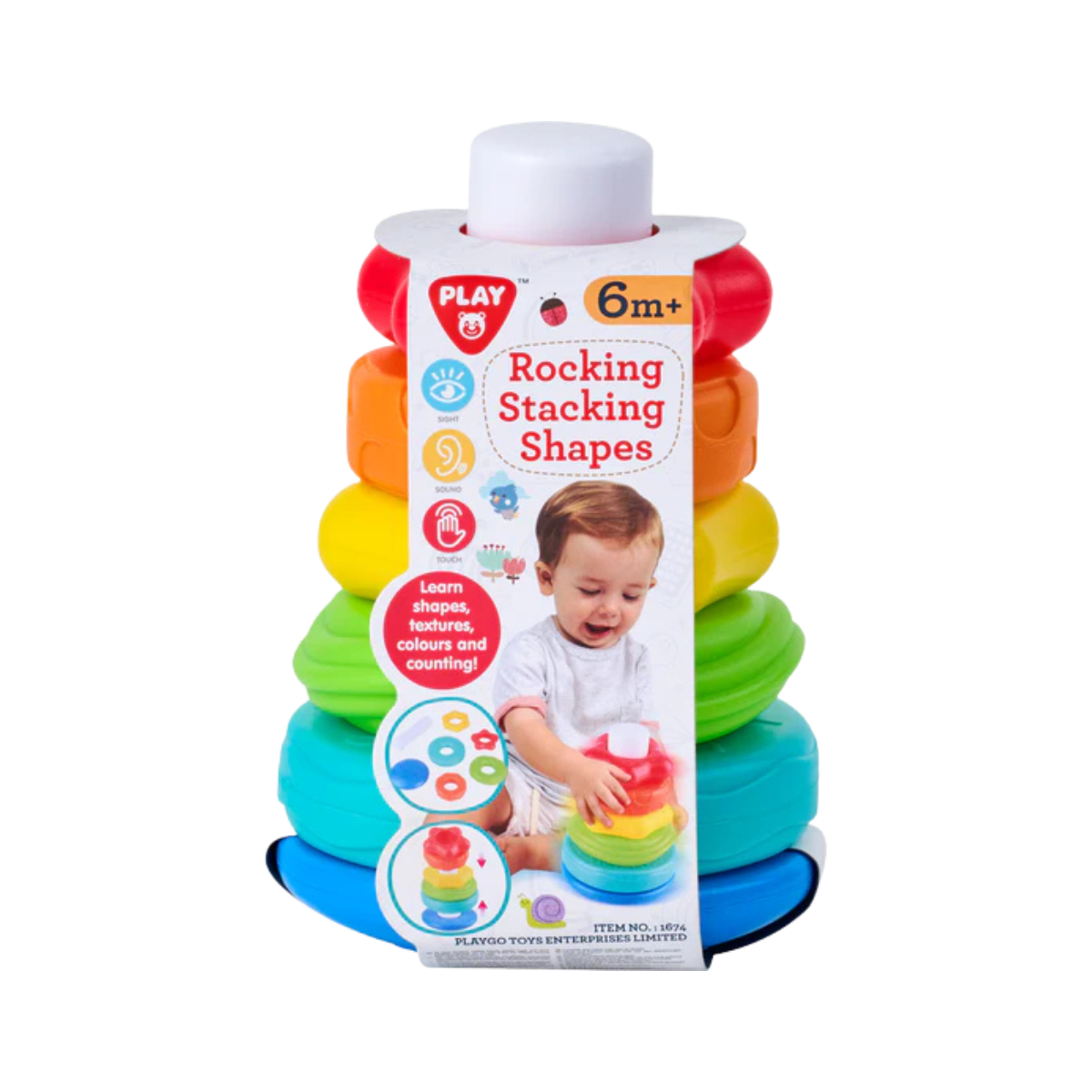Playgo | Rocking Stacking Shapes