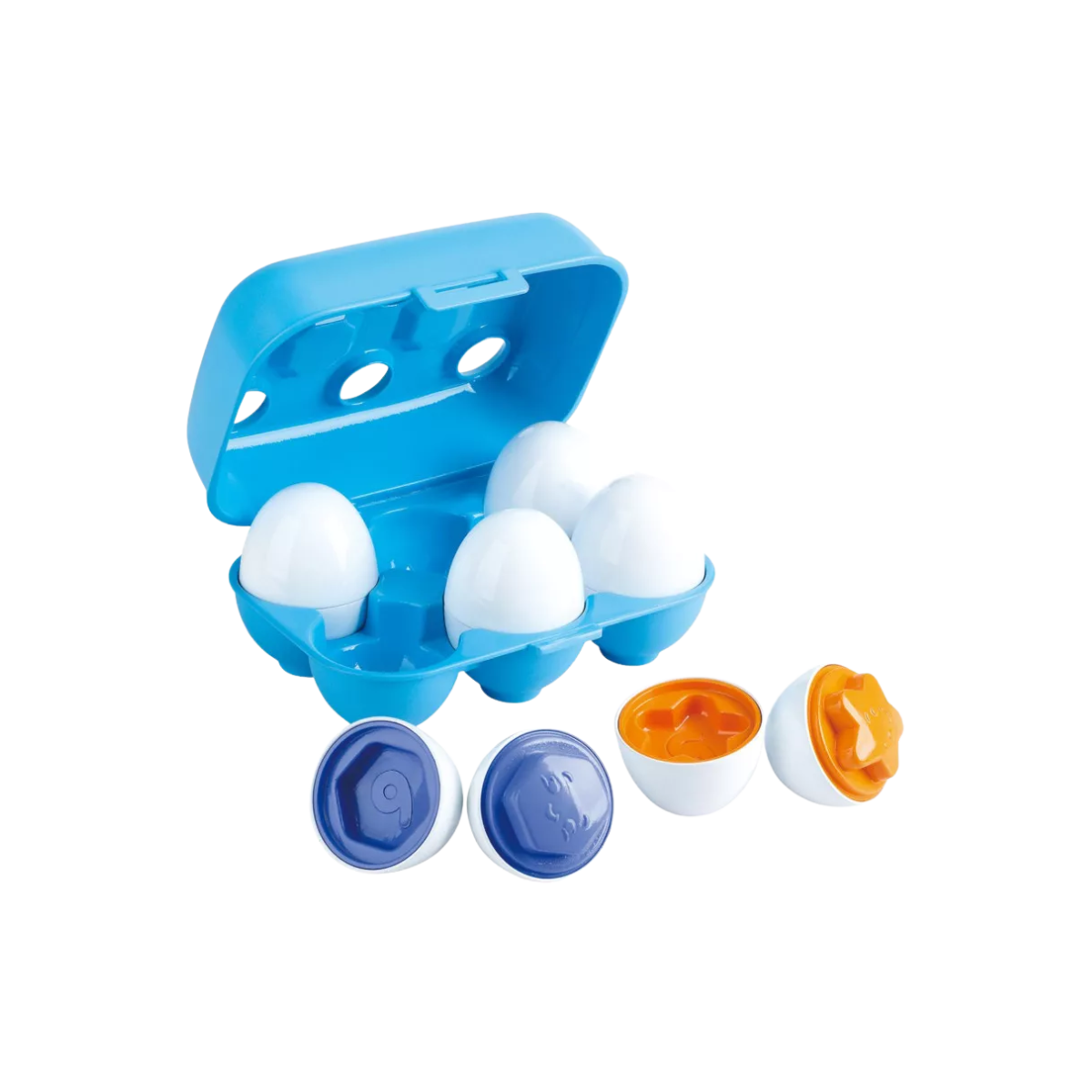 Playgo | Rainbow Shape Sorter Eggs