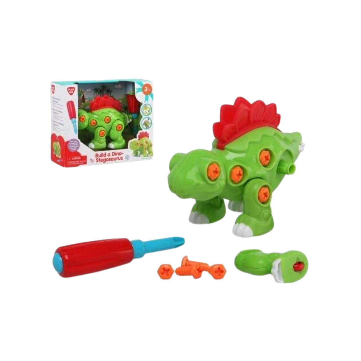 Playgo | Build a Dino - Stegosaurus