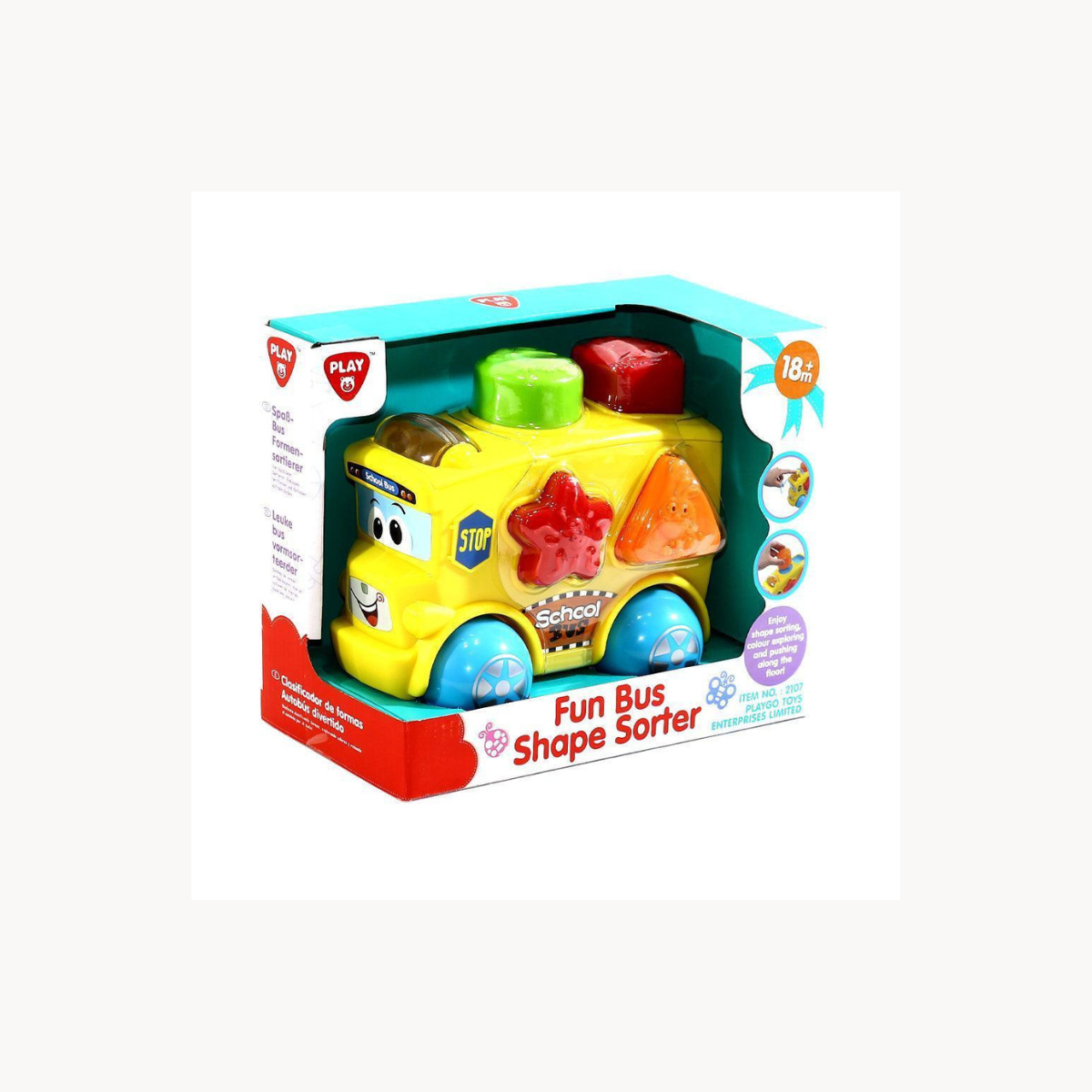 2107" FUN BUS SHAPER SORTER