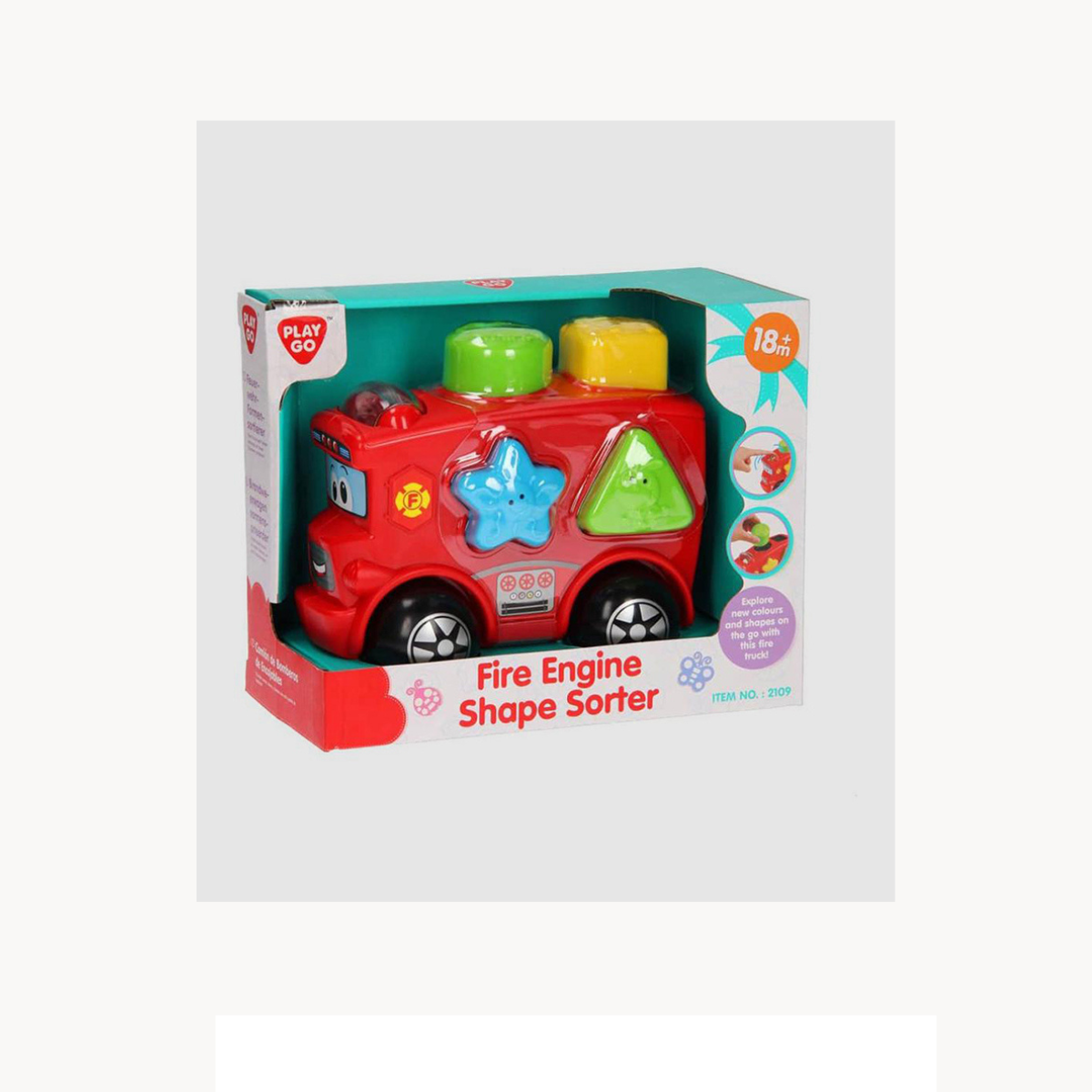 Playgo | Fire Engine Shape Sorter