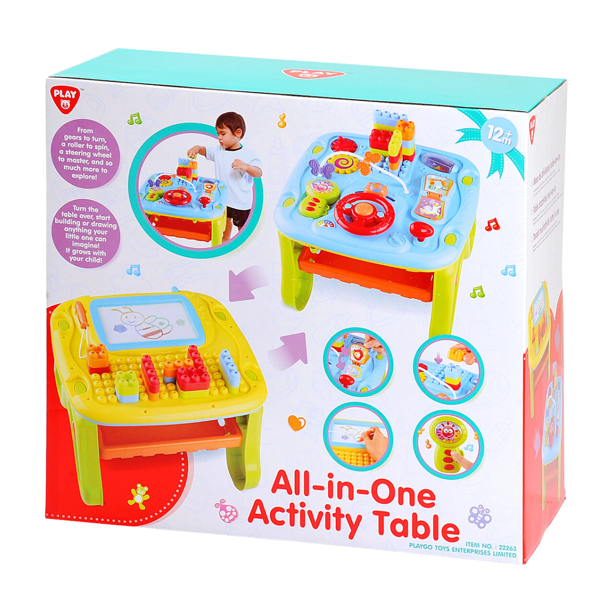 Playgo | All in One Activity Table