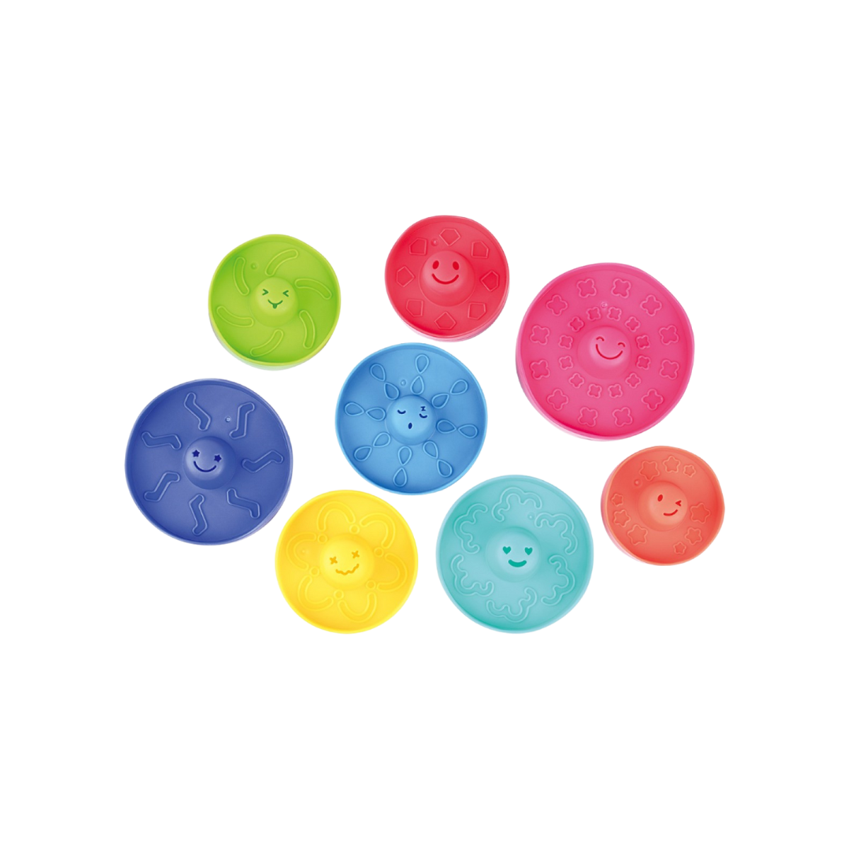 Playgo | Stack And Click Spinning Rings