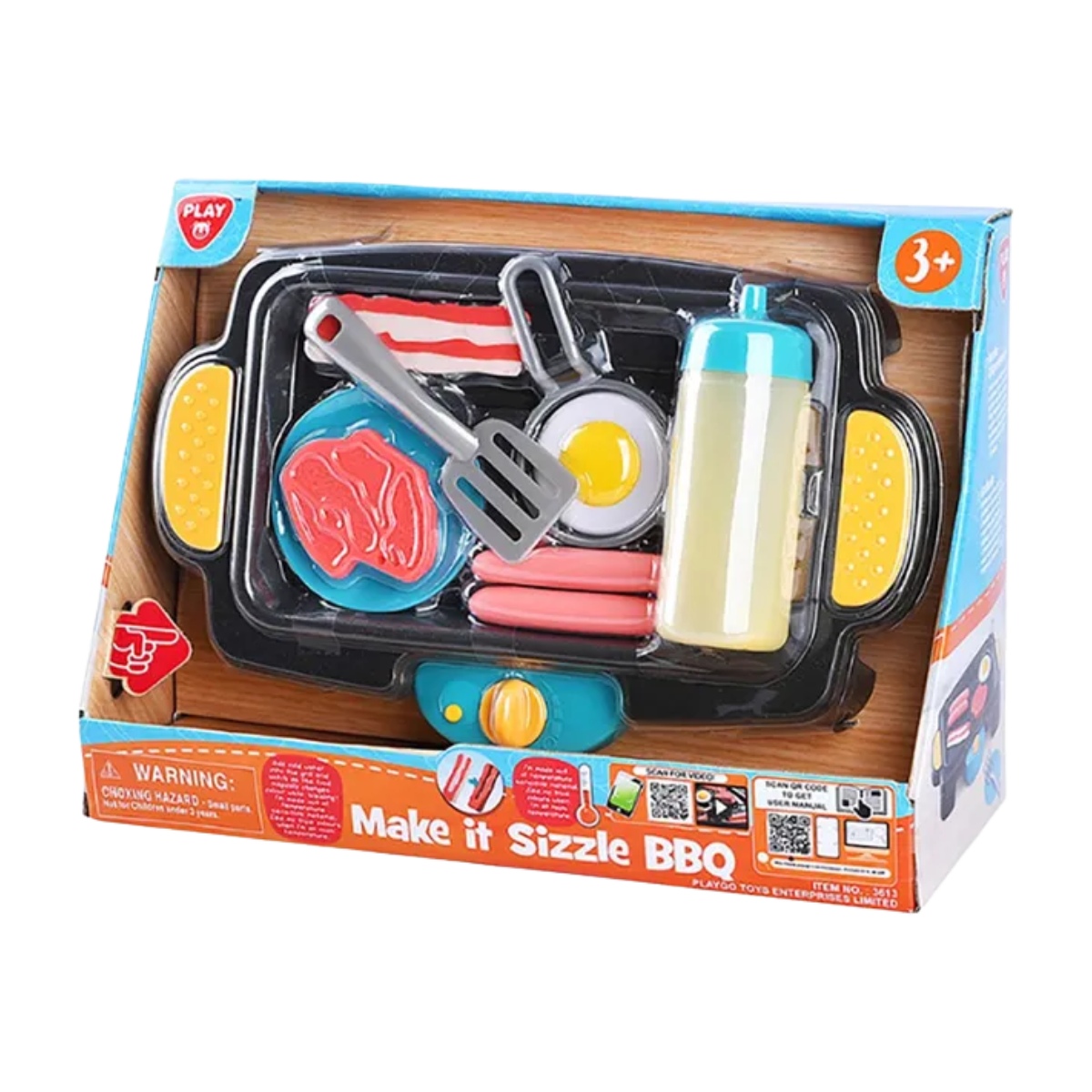 Playgo  | Make It Sizzle BBQ Playset 10 PCS*