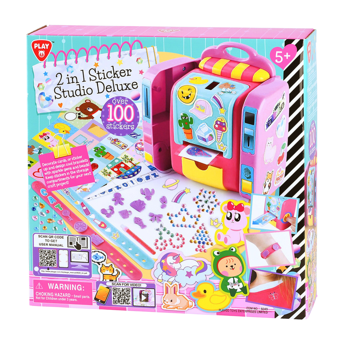 Playgo | 2 in 1 Sticker Studio Deluxe
