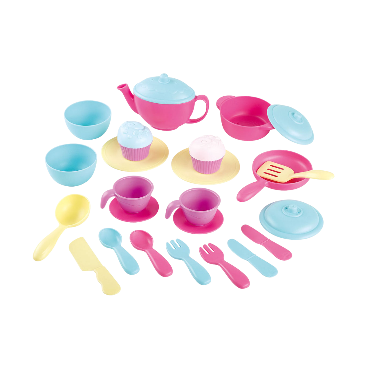 Playgo | Tea Set And Cooking Accessories, 24 pcs.