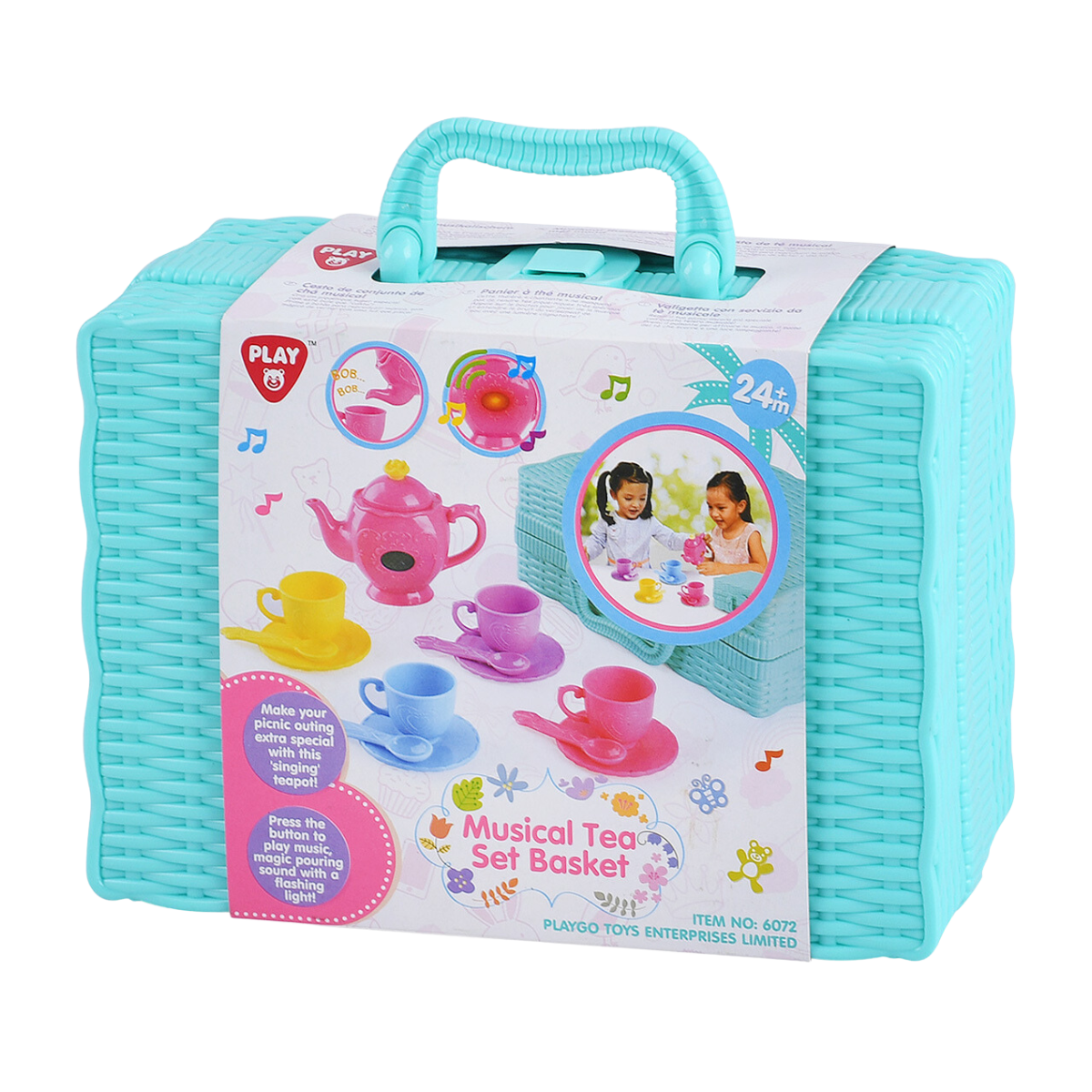 Playgo | Musical Tea Set Besket