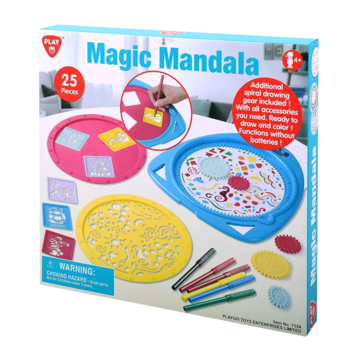 Playgo  | Magic Mandala 25 Pieces