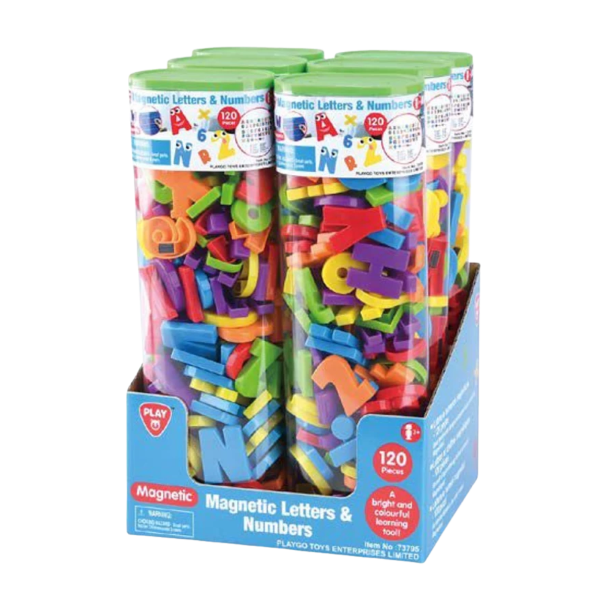 Playgo | Magnetic Letters and Numbers Set 120