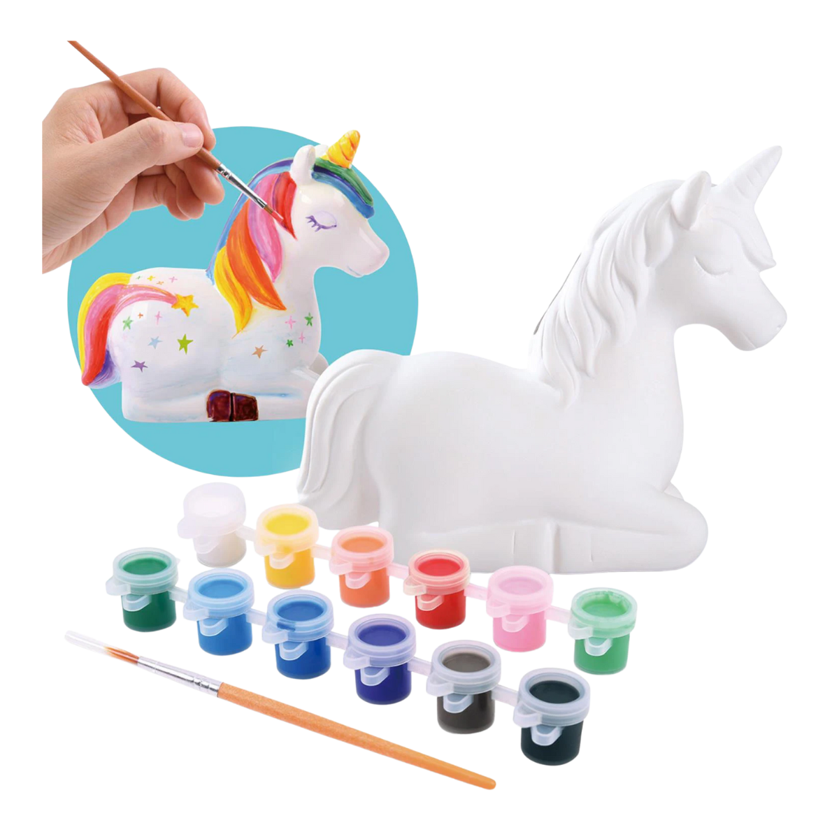 Playgo | Paint Your Own - Unicorn Money Bo