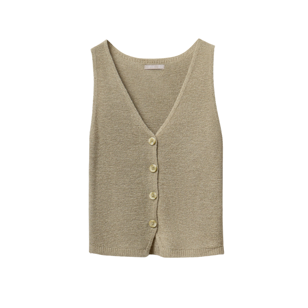 Sfera | Chaleco Punto Botones