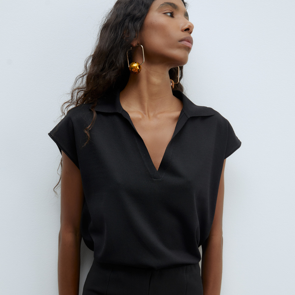 Sfera | Jersey Polo Punto para Dama