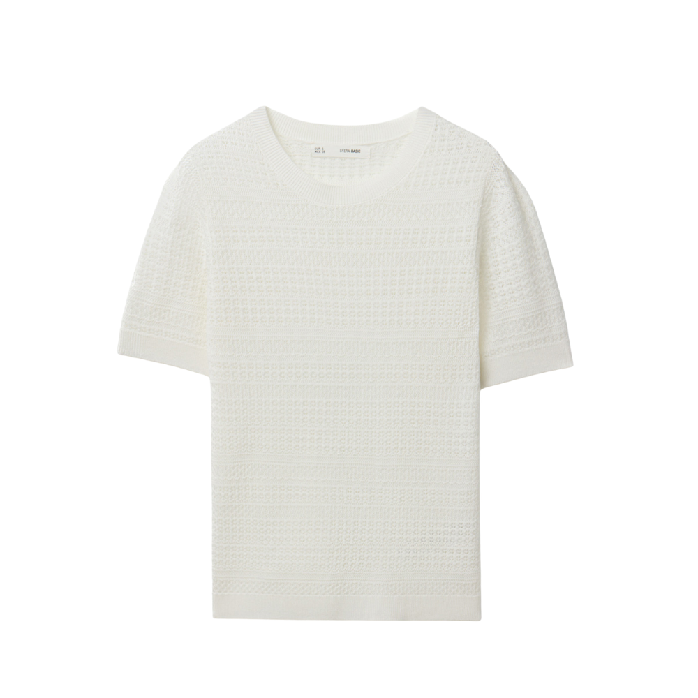 Sfera | Jersey Corto Calado para Dama