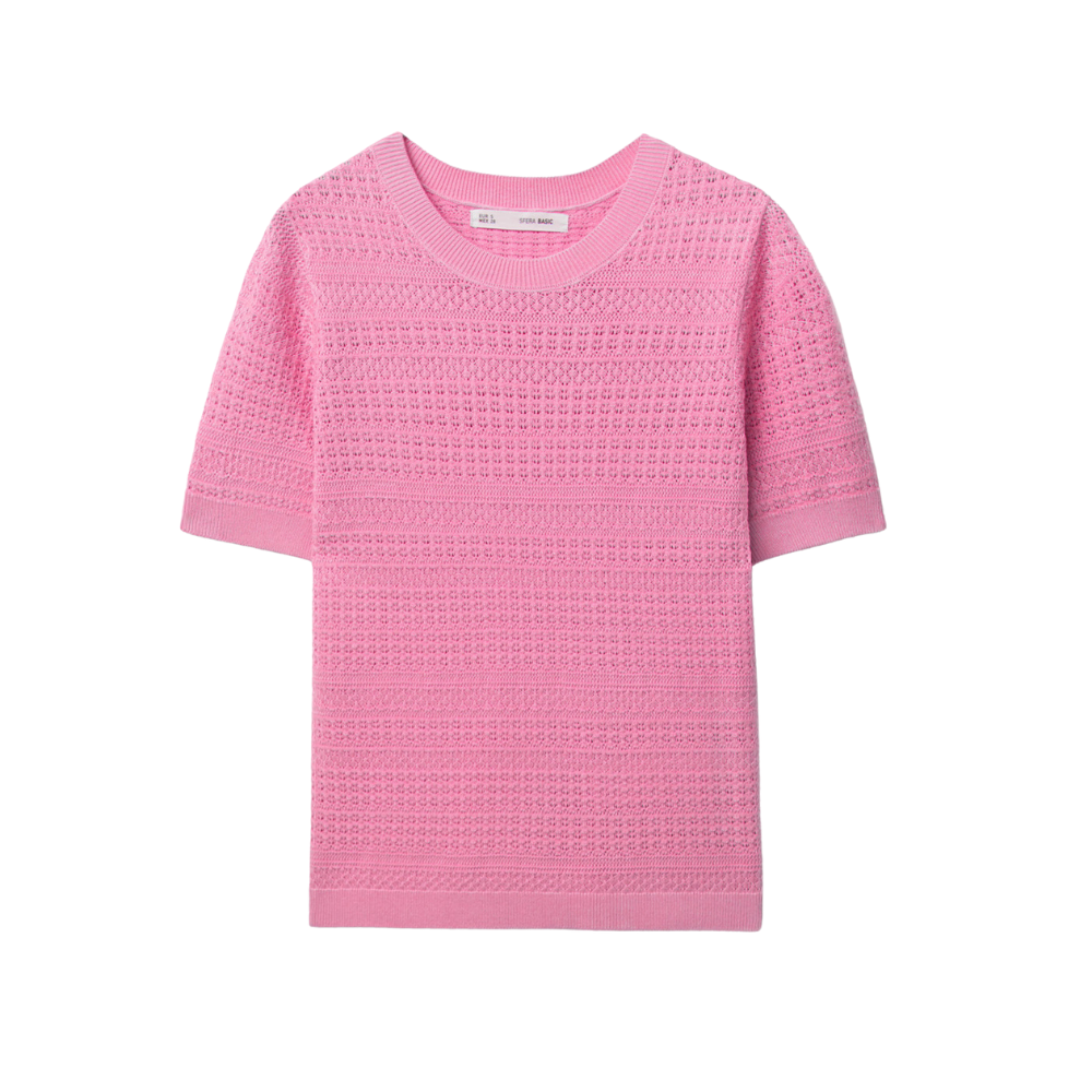 Sfera | Jersey Corto Calado para Dama