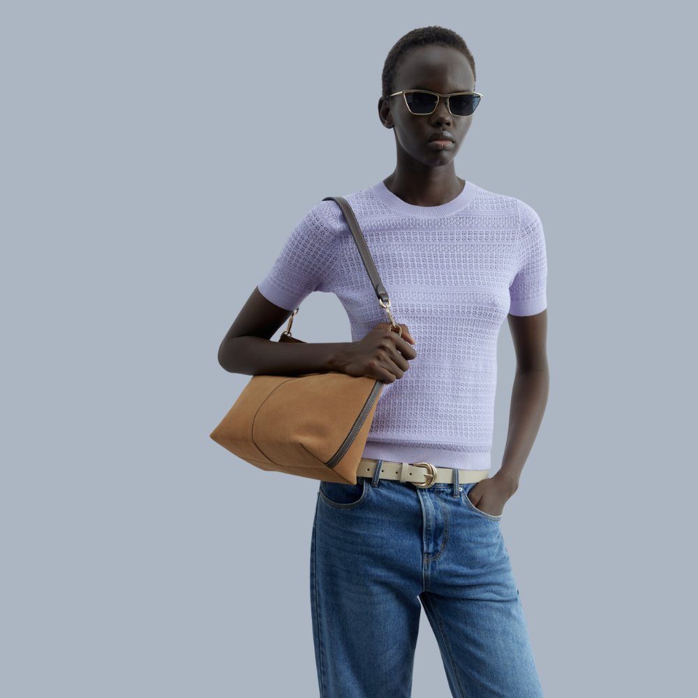 Sfera | Jersey Corto Calado para Dama