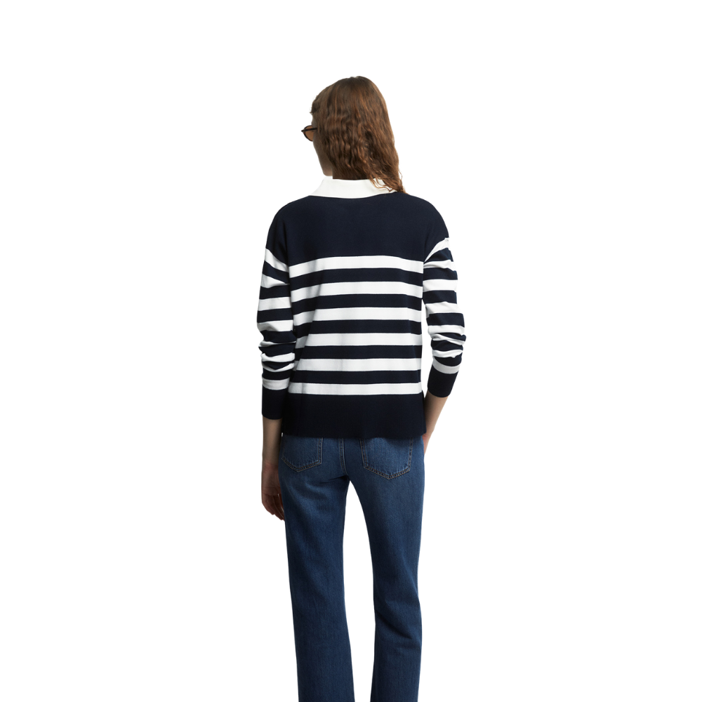 Sfera | Jersey Rayas Botones