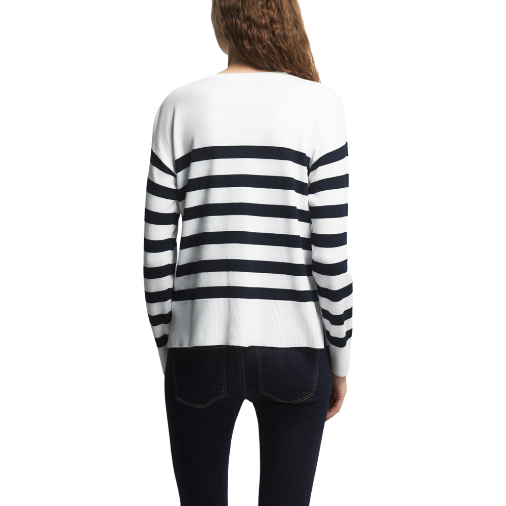 Sfera | Jersey Rayas Botones