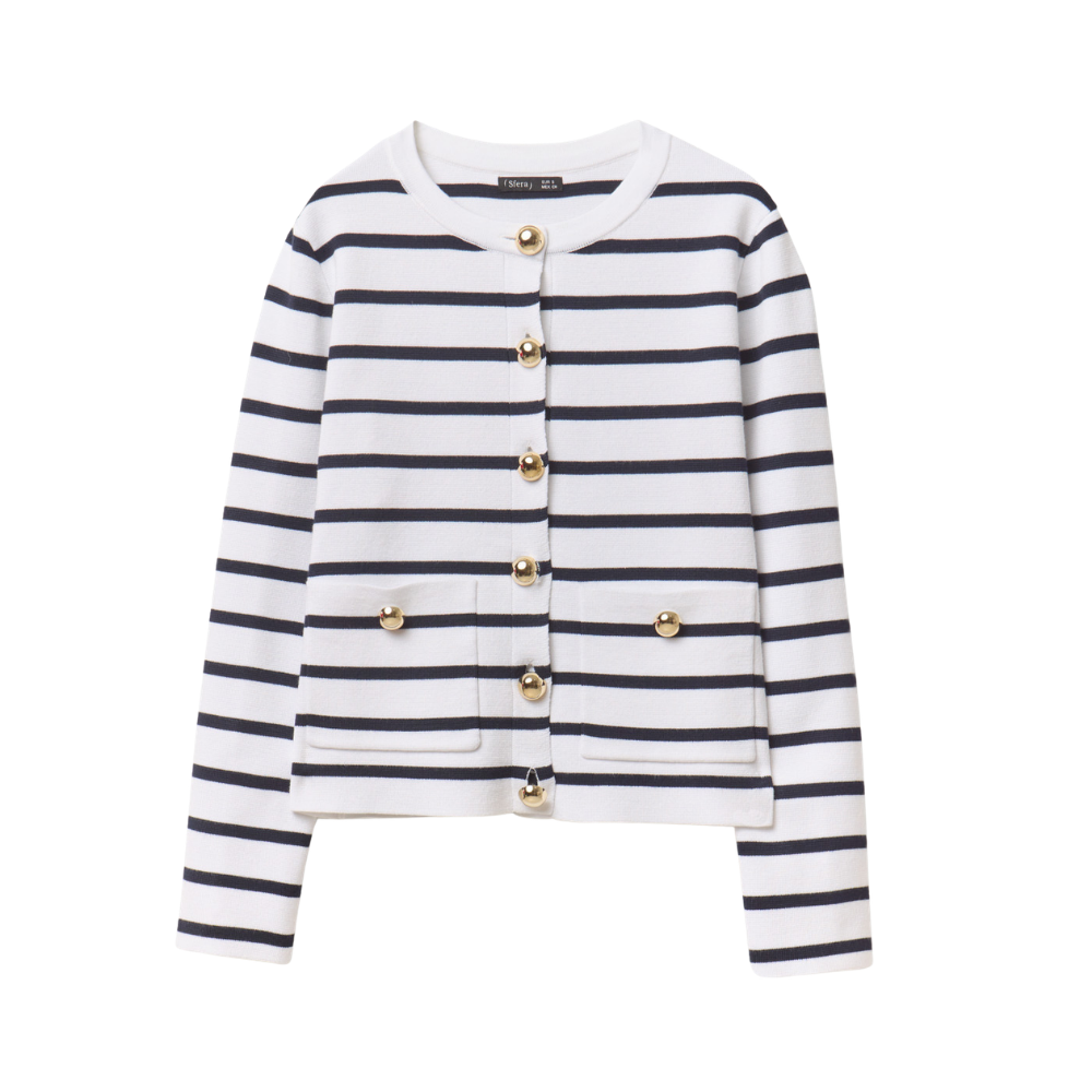 Sfera | Chaqueta con Rayas para Dama