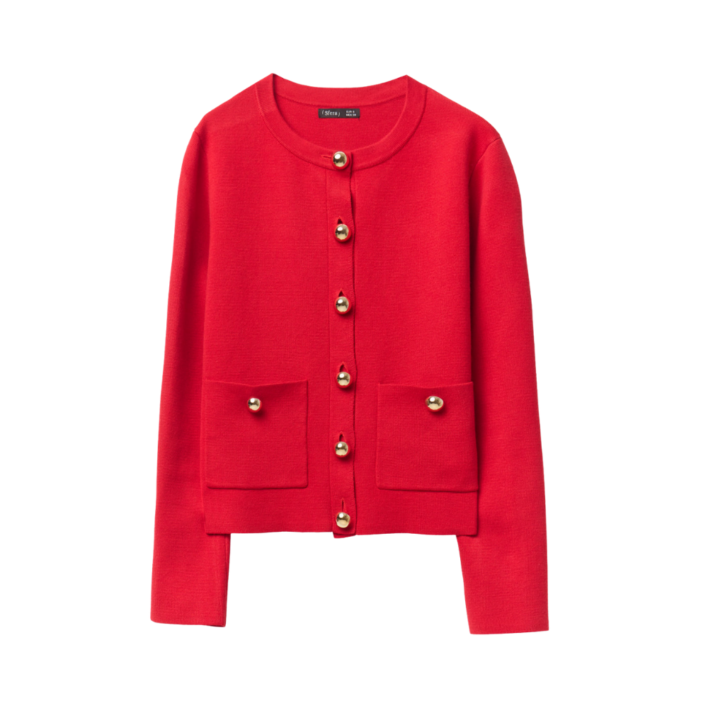 Sfera | Chaqueta con Cerrojillo Lisa para Dama