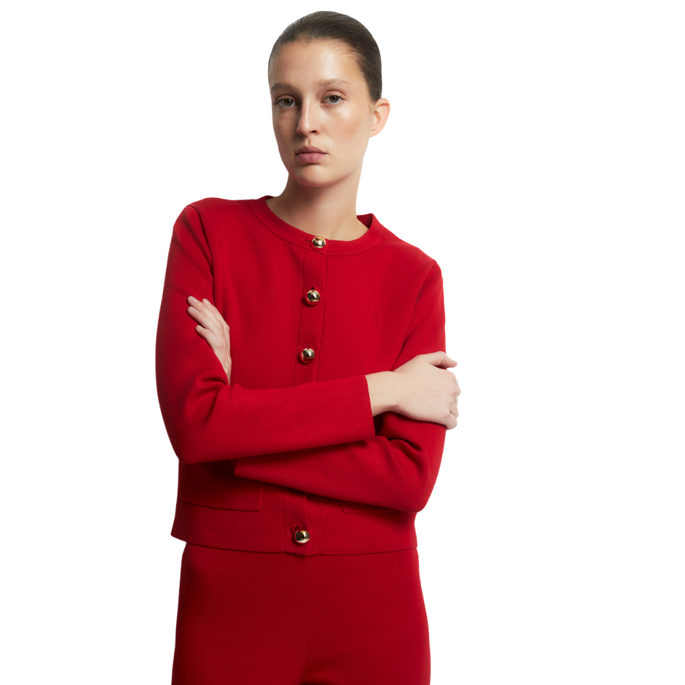 Sfera | Chaqueta con Cerrojillo Lisa para Dama