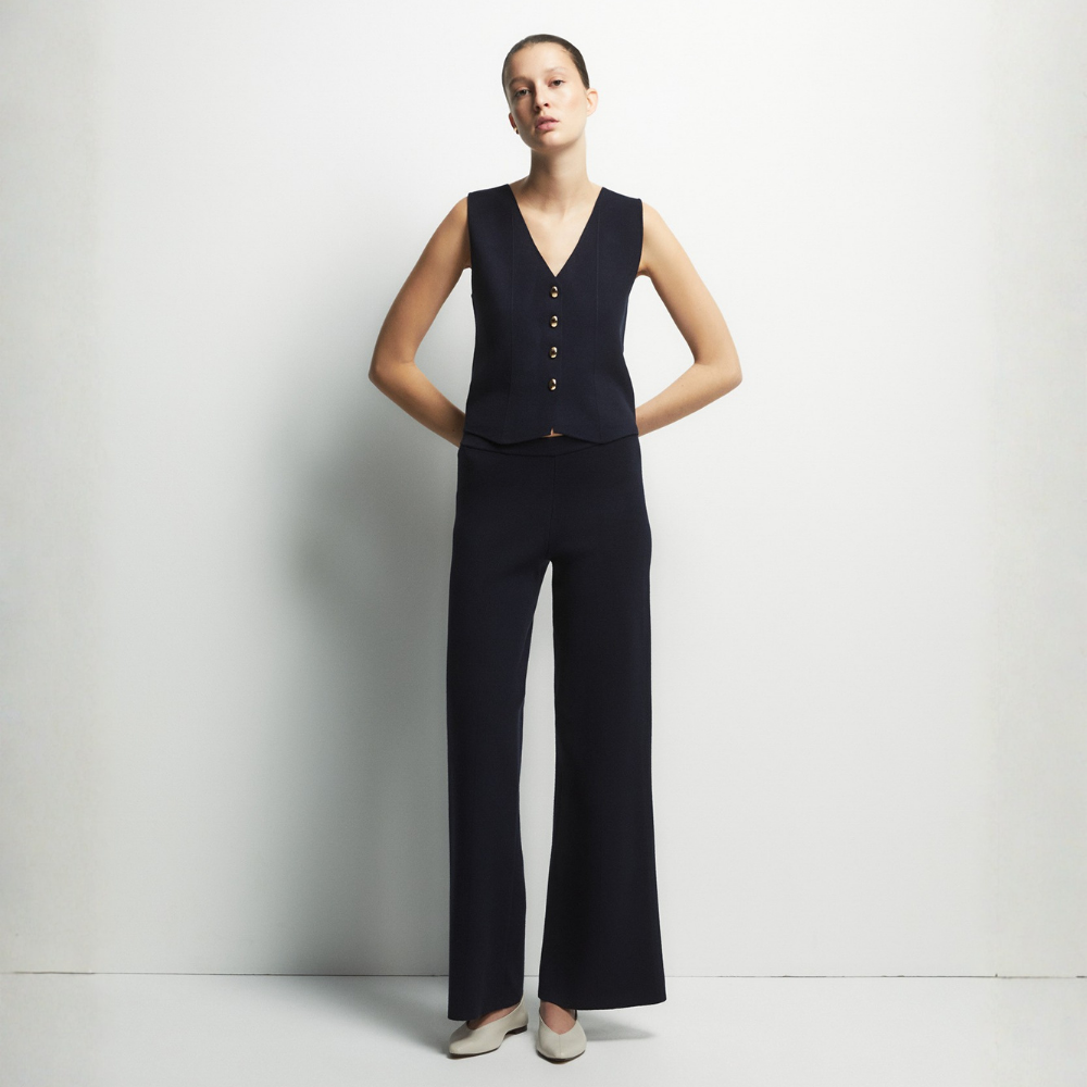 Sfera | Chaleco con Cerrojillo y Botones para Dama