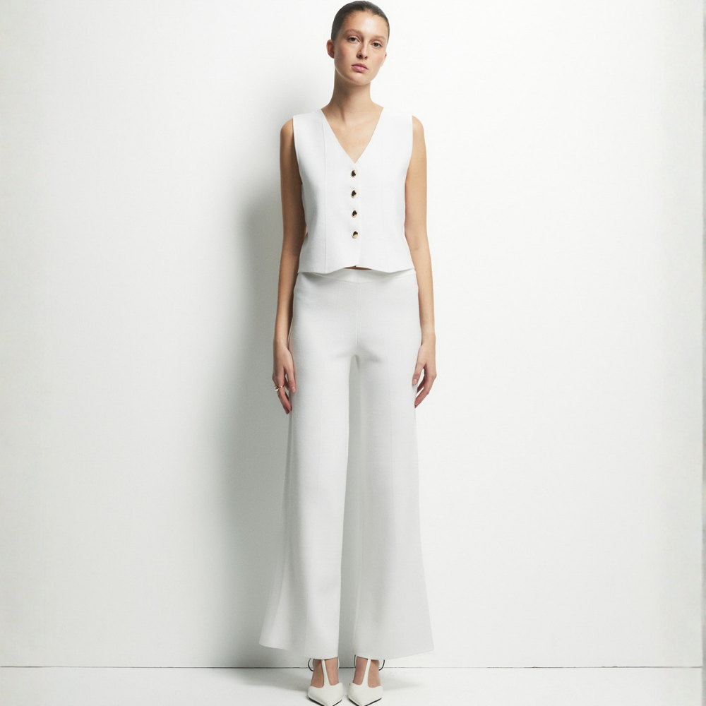 Sfera | Chaleco con Cerrojillo y Botones para Dama