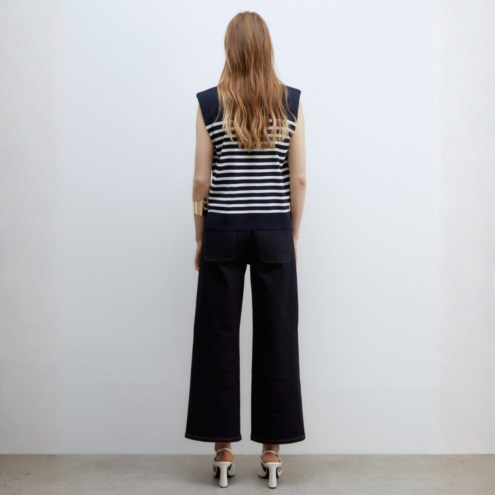 Sfera | Top Rayas Manga para Dama