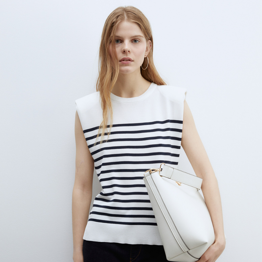 Sfera | Top Rayas Manga para Dama