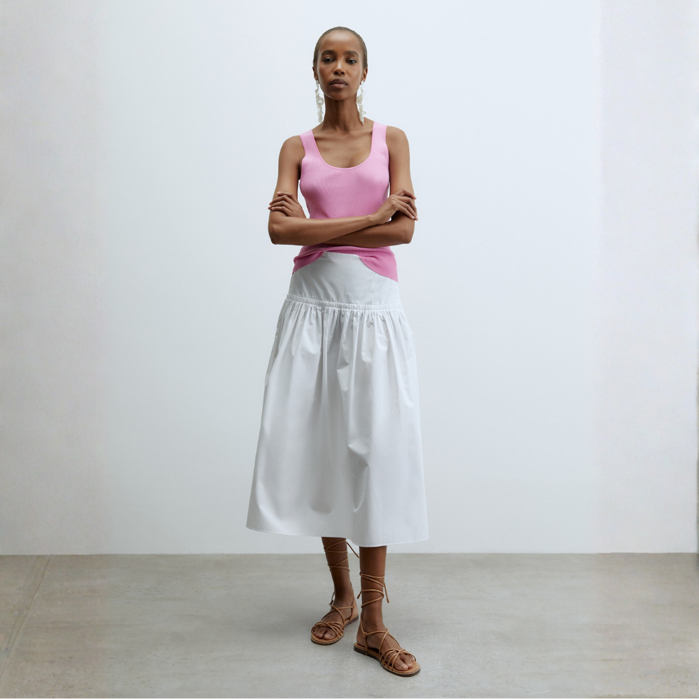 Sfera | Top Canalé Escote para Dama