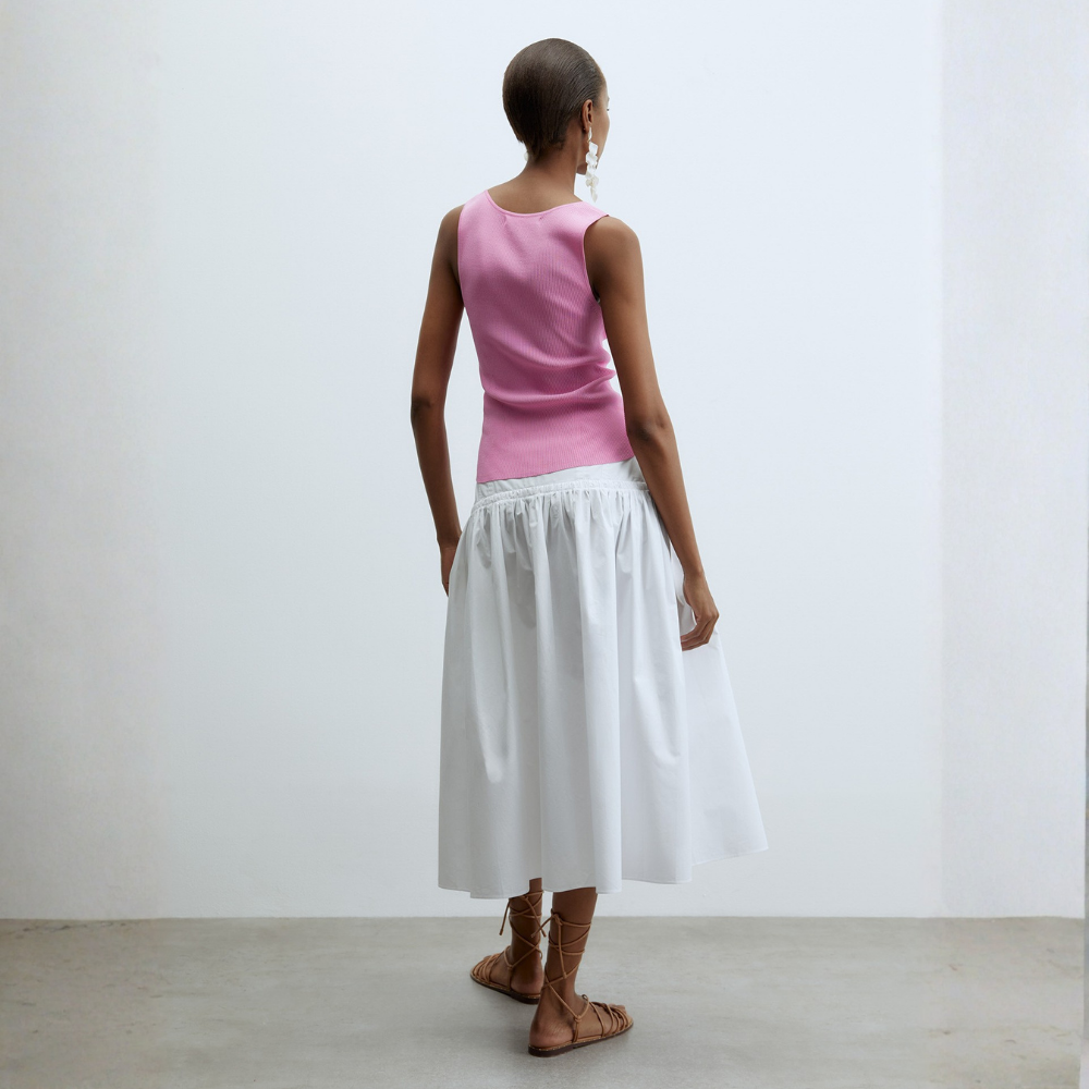 Sfera | Top Canalé Escote para Dama