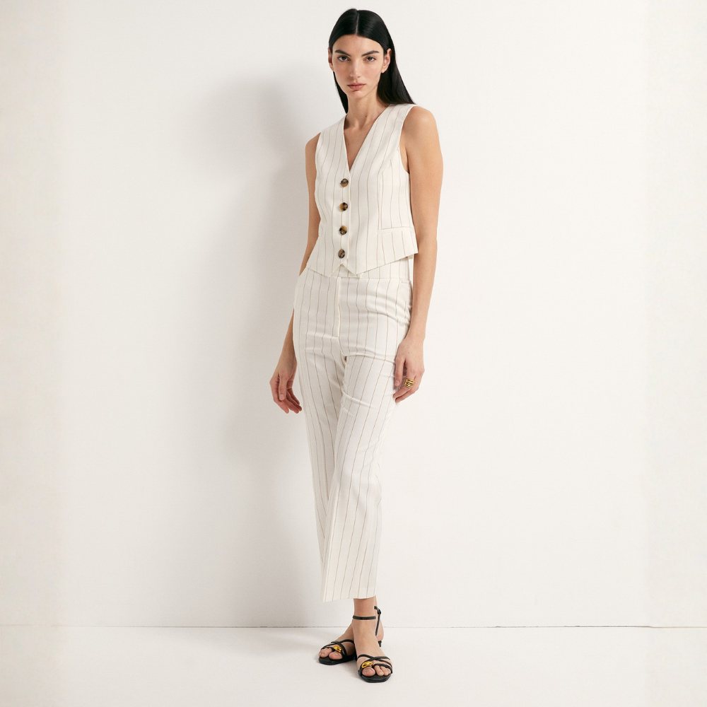 Sfera | Chaleco con Rayas para Dama