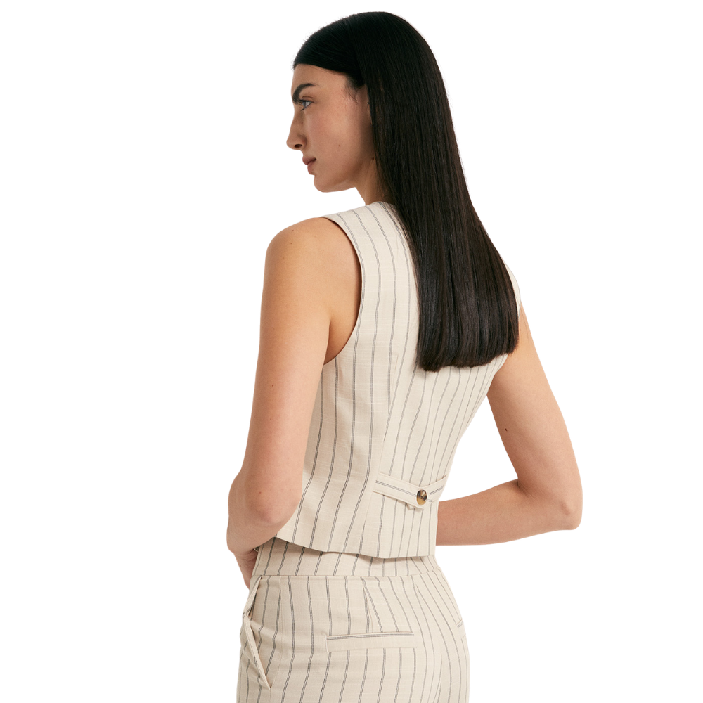 Sfera | Chaleco de Rayas para Dama
