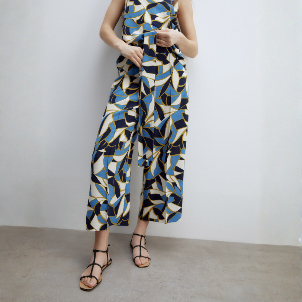 Sfera | Pantalón Culotte Estampado para Dama
