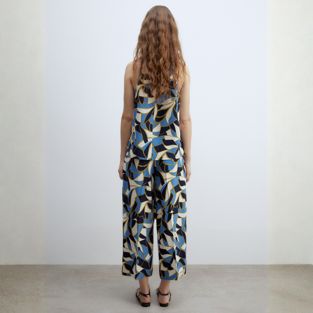 Sfera | Pantalón Culotte Estampado para Dama