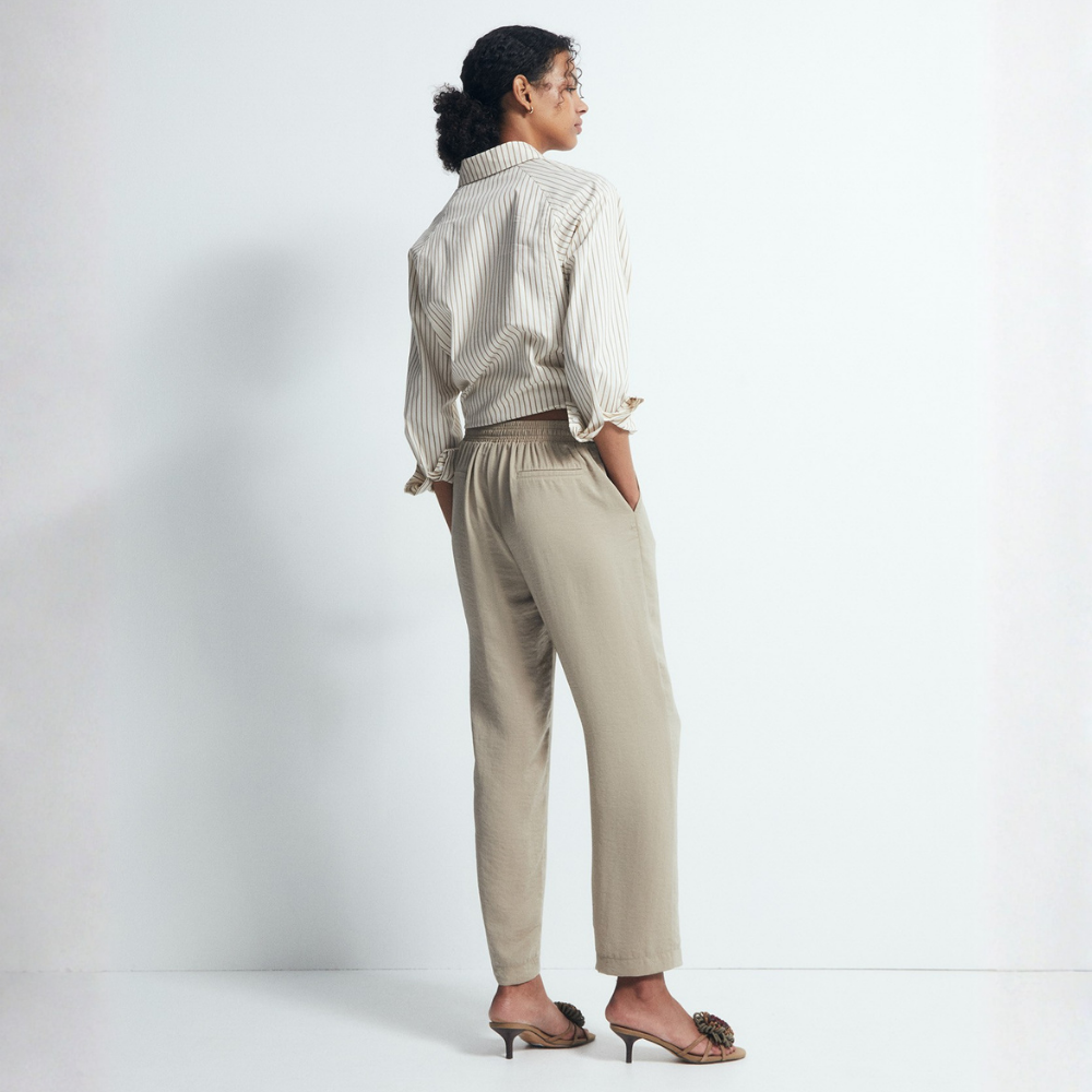 Sfera | Pantalón Tipo Fluido Liso para Dama