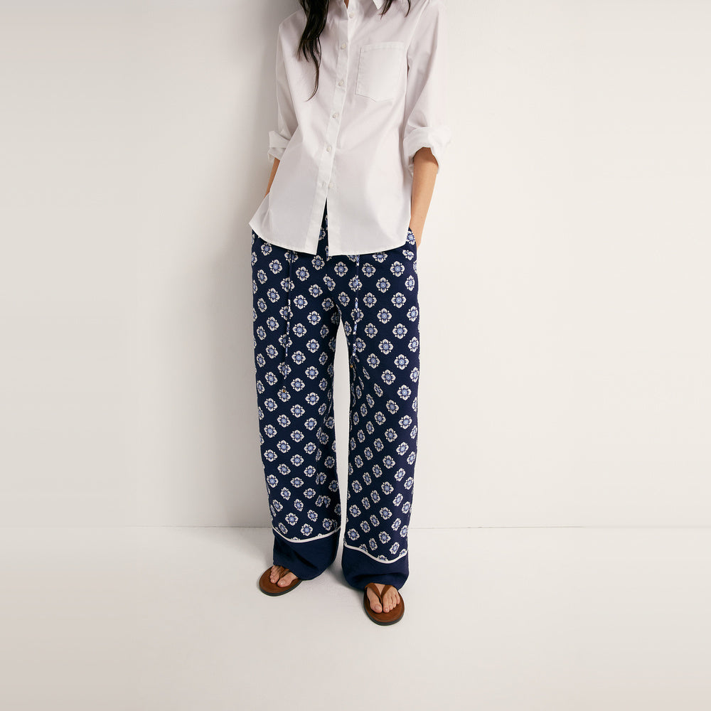 Sfera | Pantalón Ancho Estampado para Dama