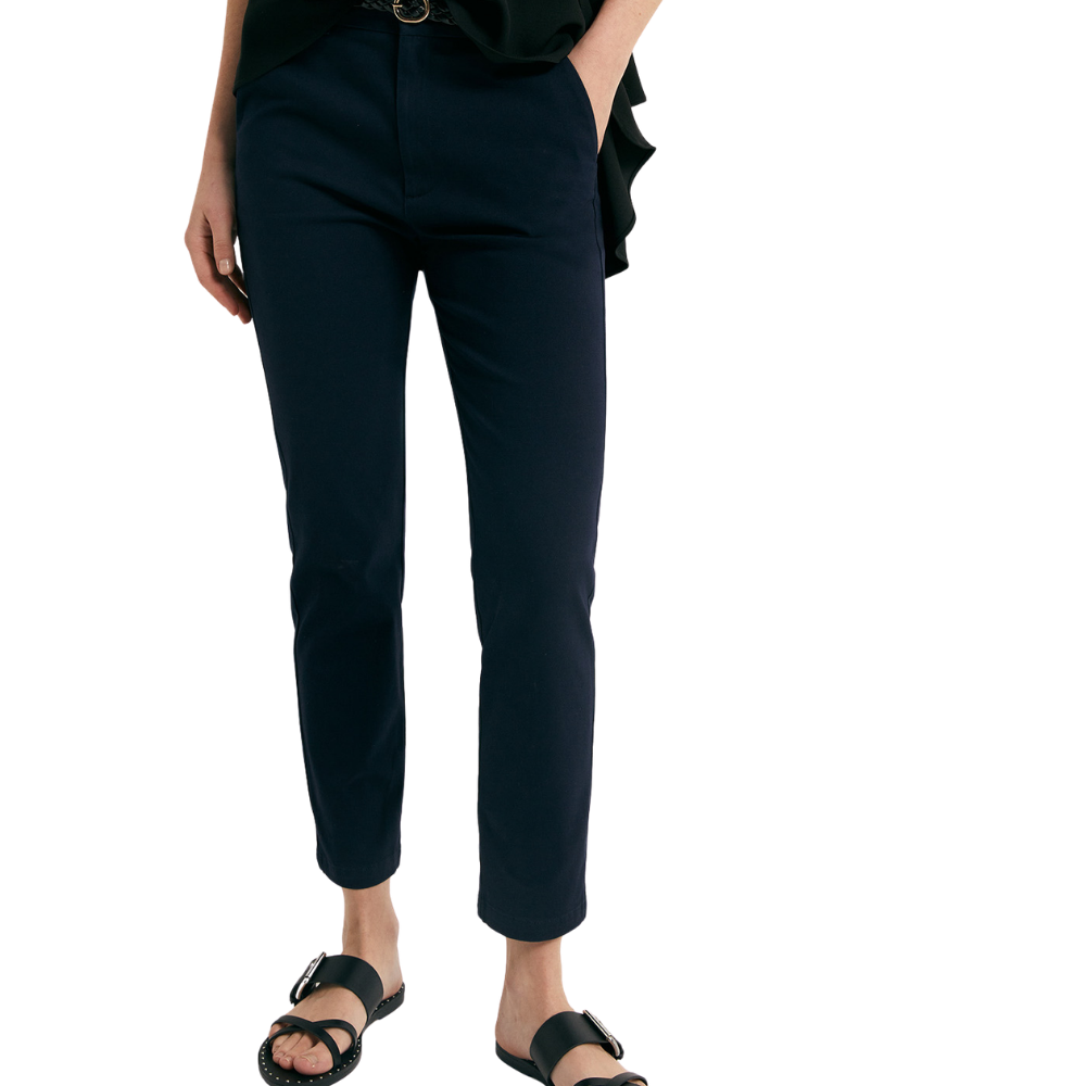 Sfera | Pantalón Tipo Chino con Cinturón para Dama