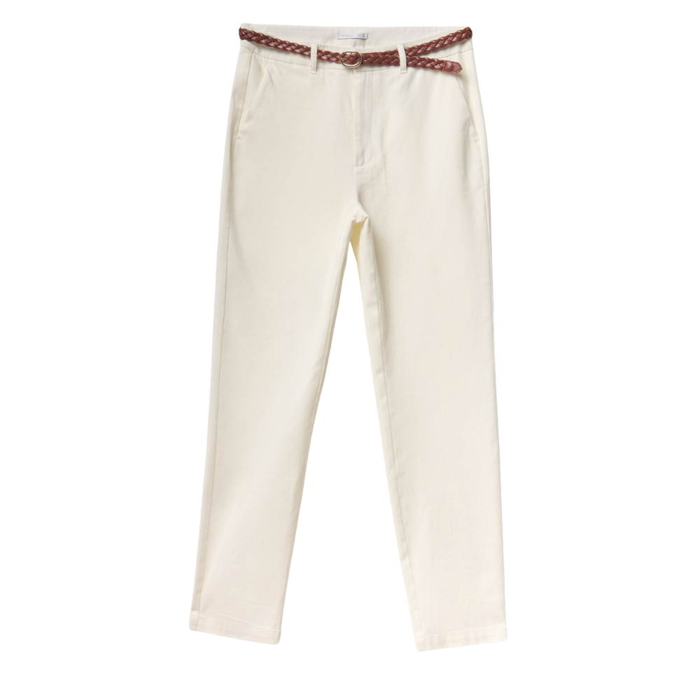 Sfera | Pantalón Tipo Chino con Cinturón para Dama