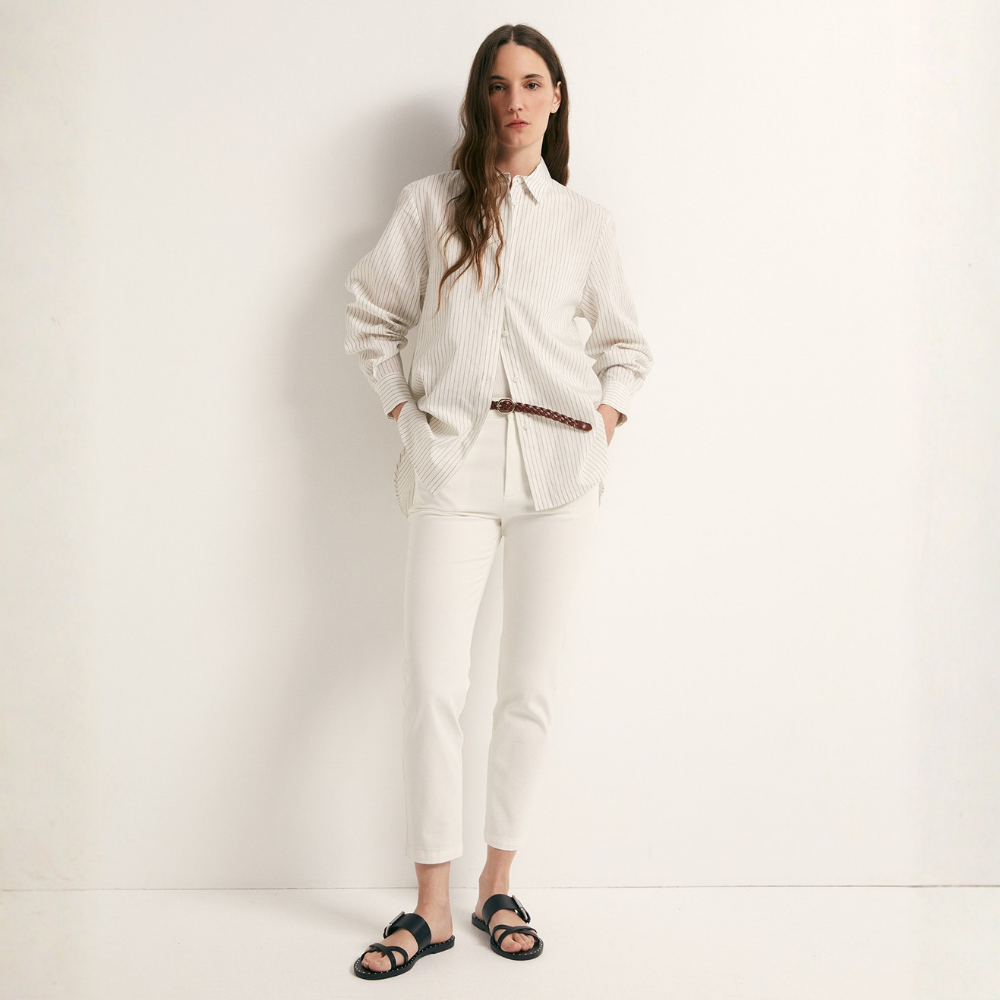 Sfera | Pantalón Tipo Chino con Cinturón para Dama