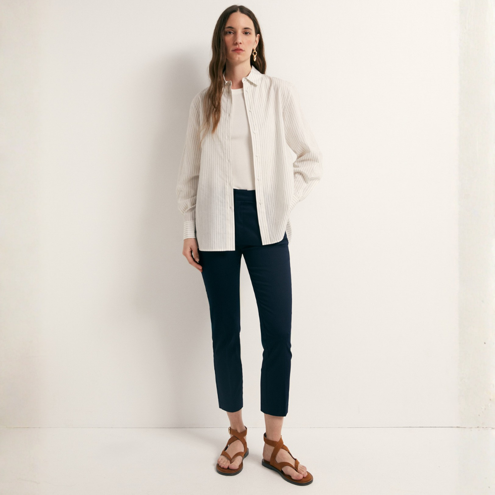 Sfera | Pantalón Capri con Hebilla para Dama