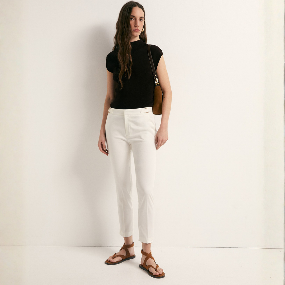 Sfera | Pantalón Capri con Hebilla para Dama