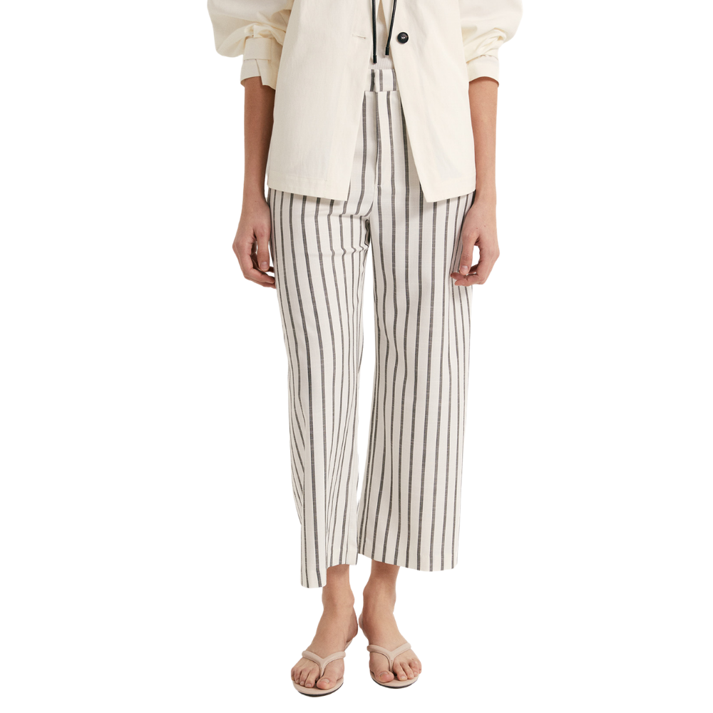 Sfera | Pantalón Tipo Culotte con Rayas para Dama
