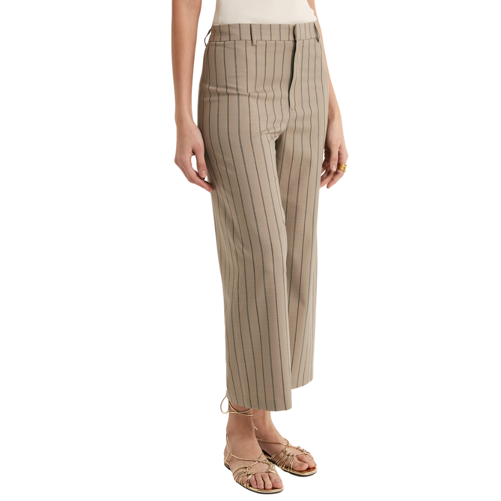 Sfera | Pantalón Tipo Culotte con Rayas para Dama