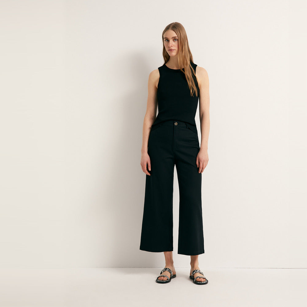 Sfera | Pantalón Culotte de Lino para Dama