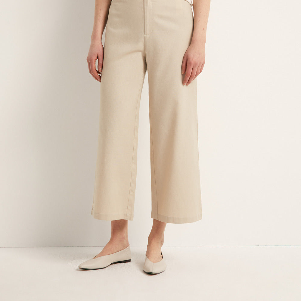 Sfera | Pantalón Culotte de Lino para Dama
