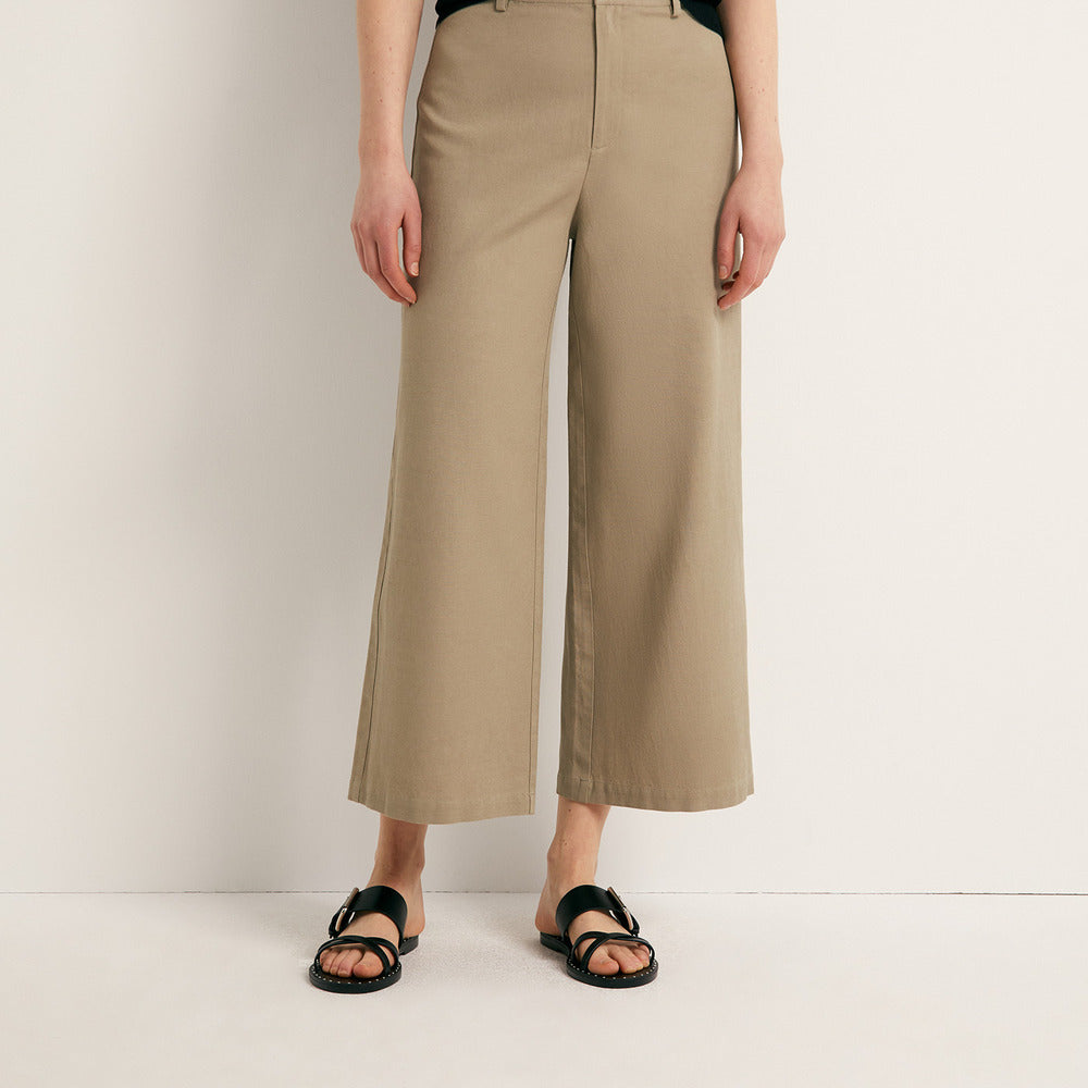 Sfera | Pantalón Culotte de Lino para Dama