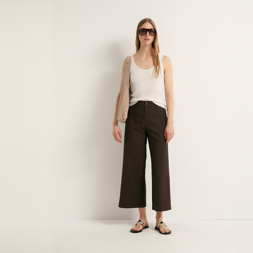 Sfera | Pantalón Culotte de Lino para Dama